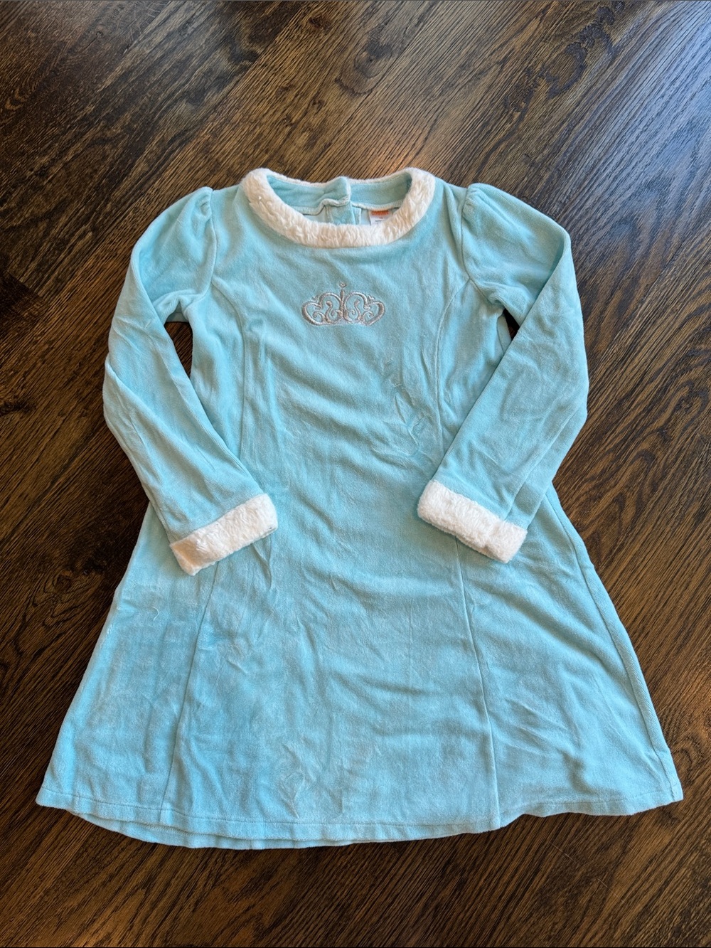 Fuzzy pincess nightgown